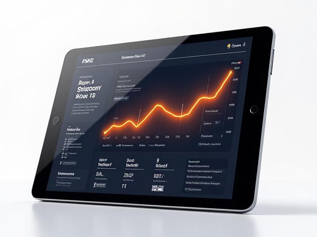 AI-powered emissions dashboard with predictive downward trends